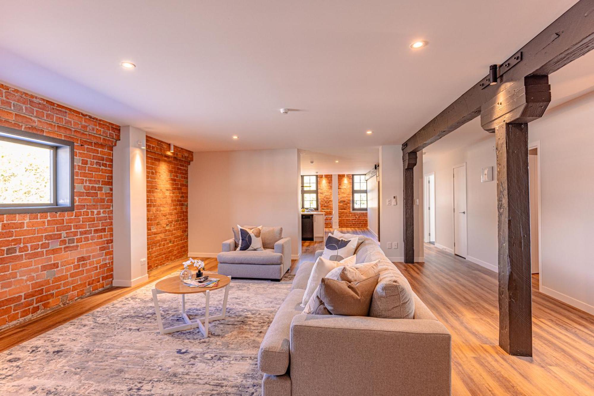 Johnston Apartments - Award-Winning Building, Your Unforgettable Stay Whanganui Exterior foto